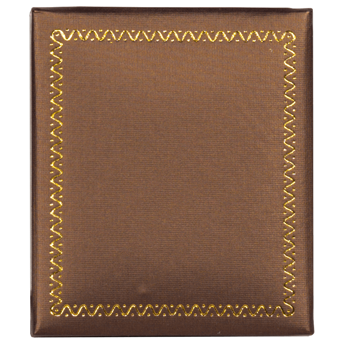 earring-gift-box-brown-leather-look-paper-BXE83-7 earring gift box brown leather look paper wholesale jewellery box - top