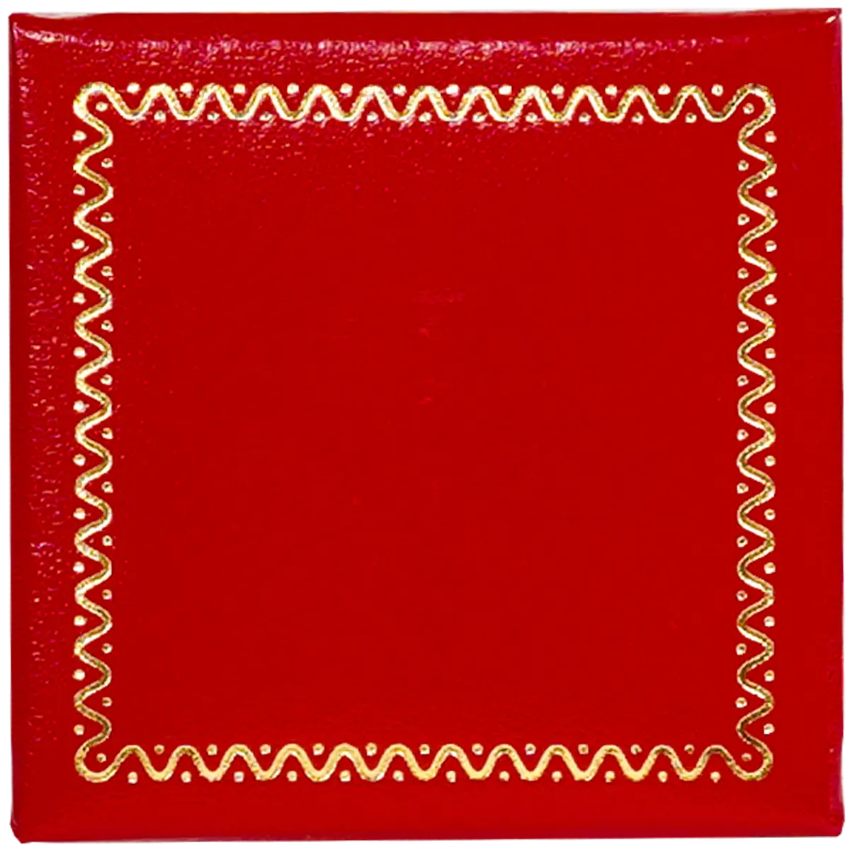ring-gift-box-red-leather-look-paper-BXR86-5 ring gift box red leather look paper custom ring box - top