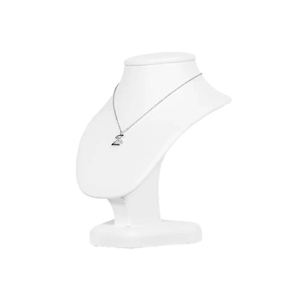 Necklace Display Bust Leatherette Material Designed for Necklaces 4 Sizes