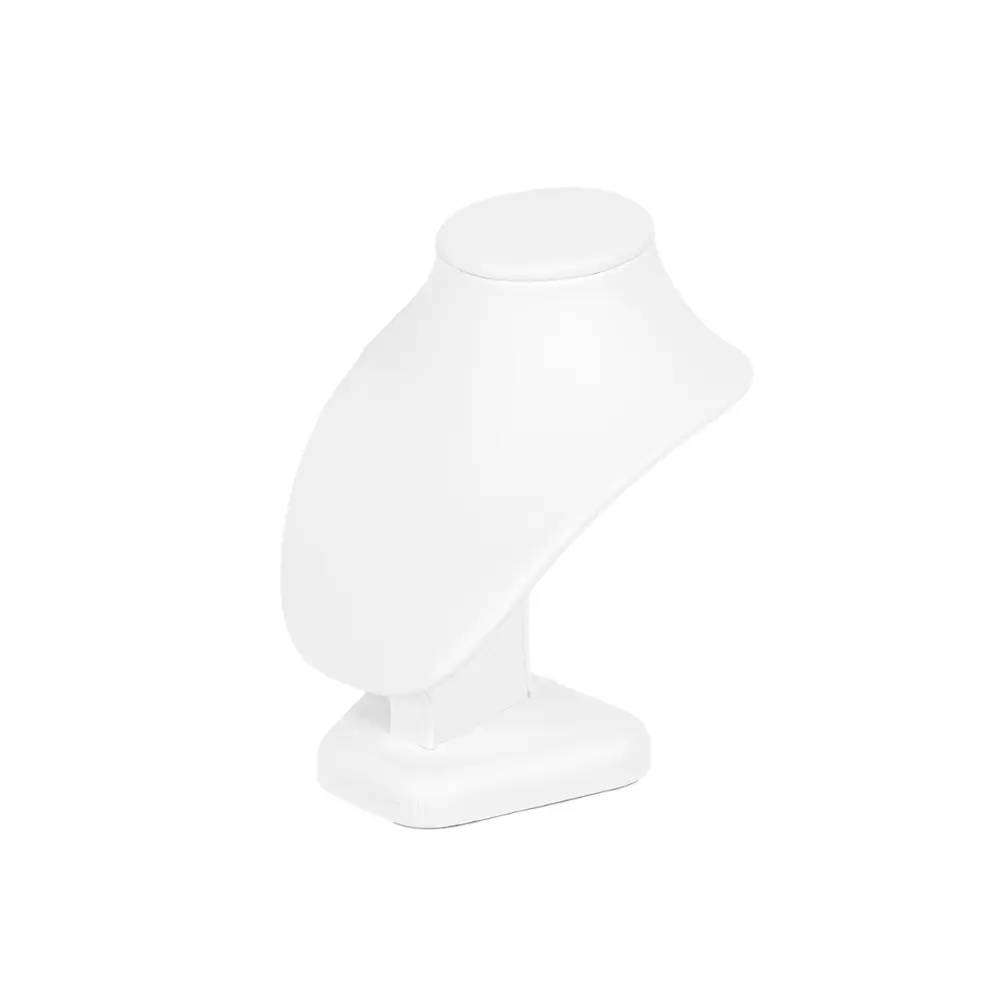 NS87SS Necklace Display Bust white SS side