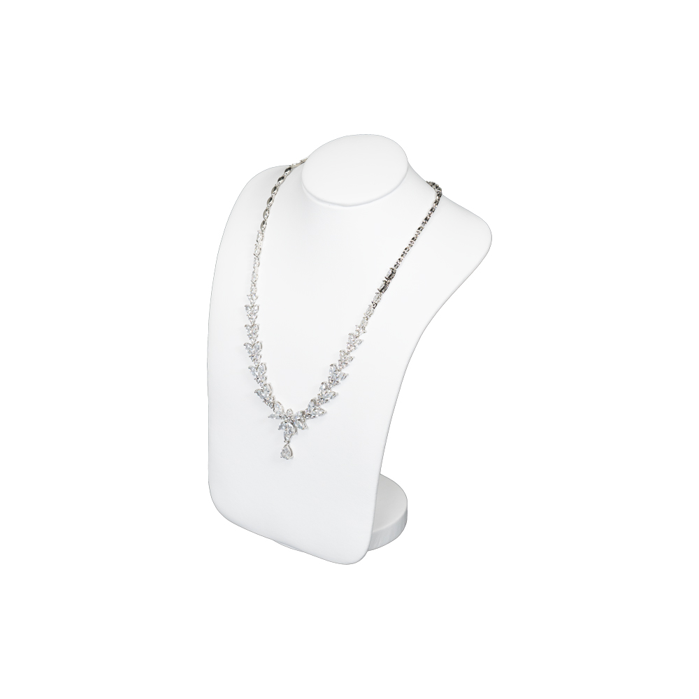 sleek necklace bust display small