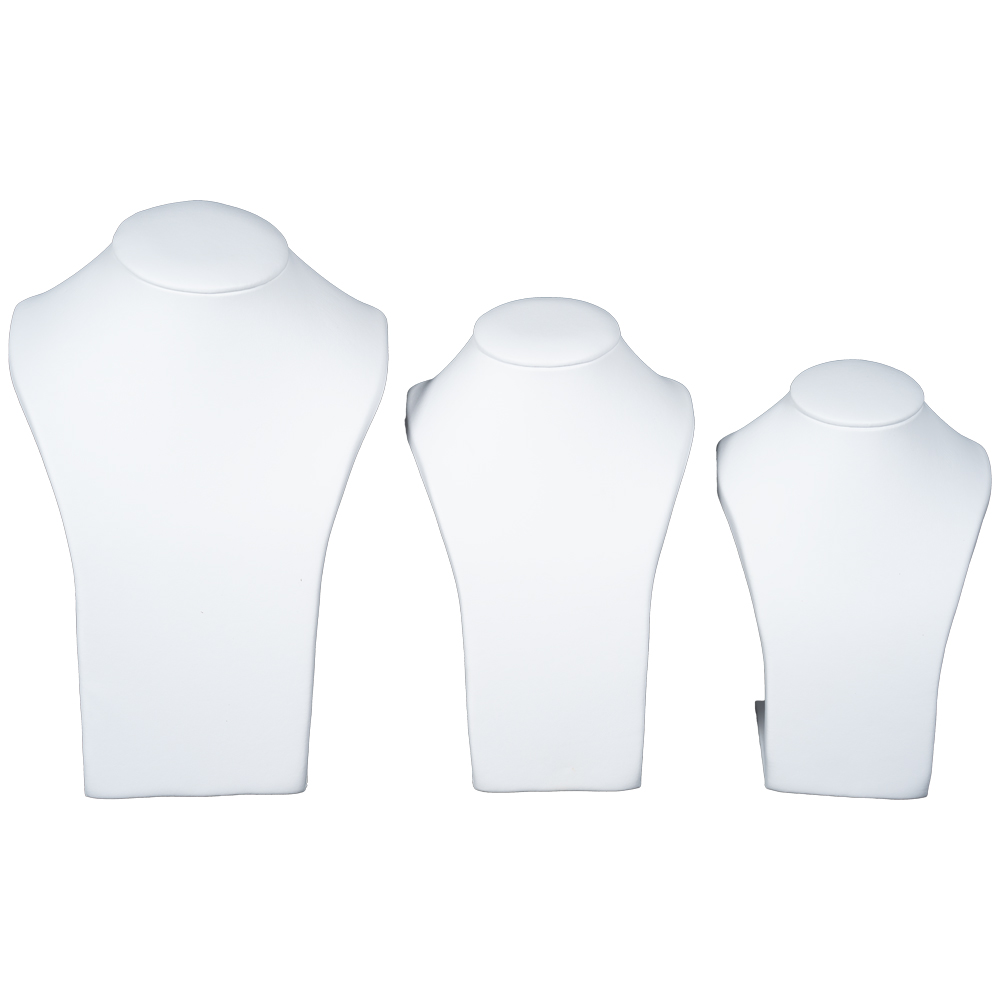 necklace stand white large NS83