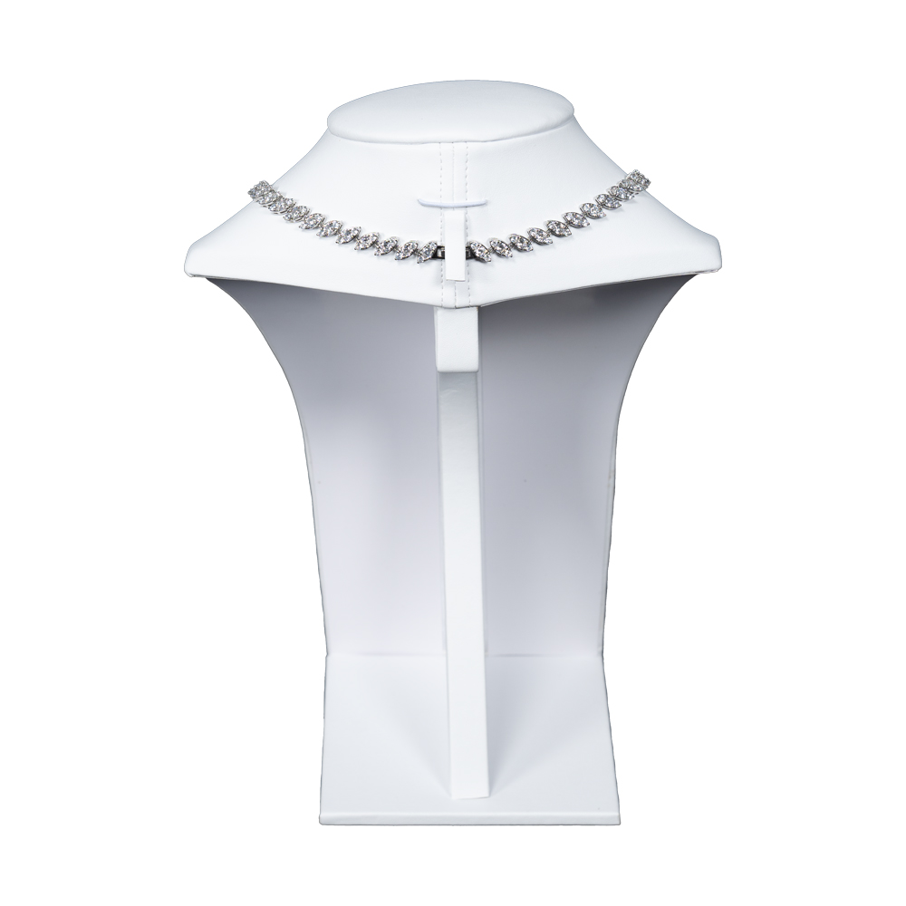 necklace stand white large NS83