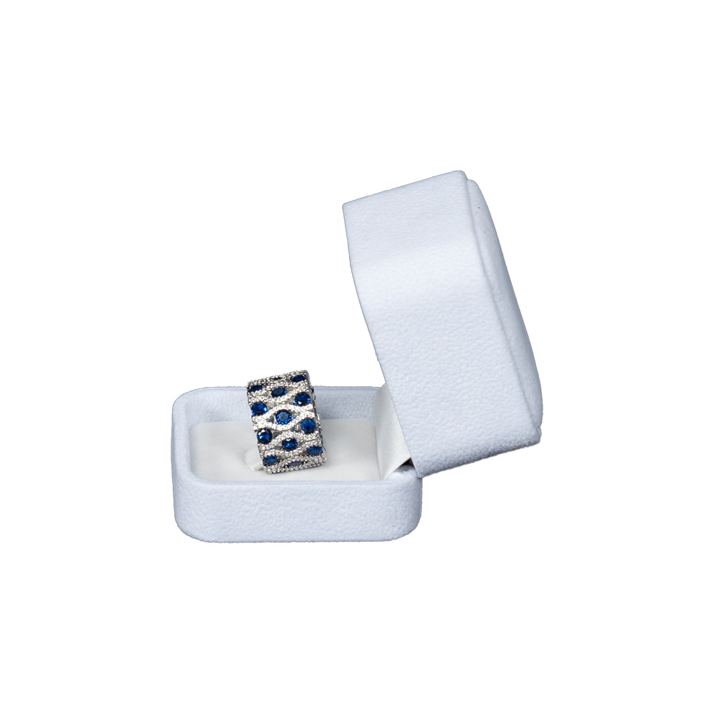 740FRA_WT10 white clip ring box