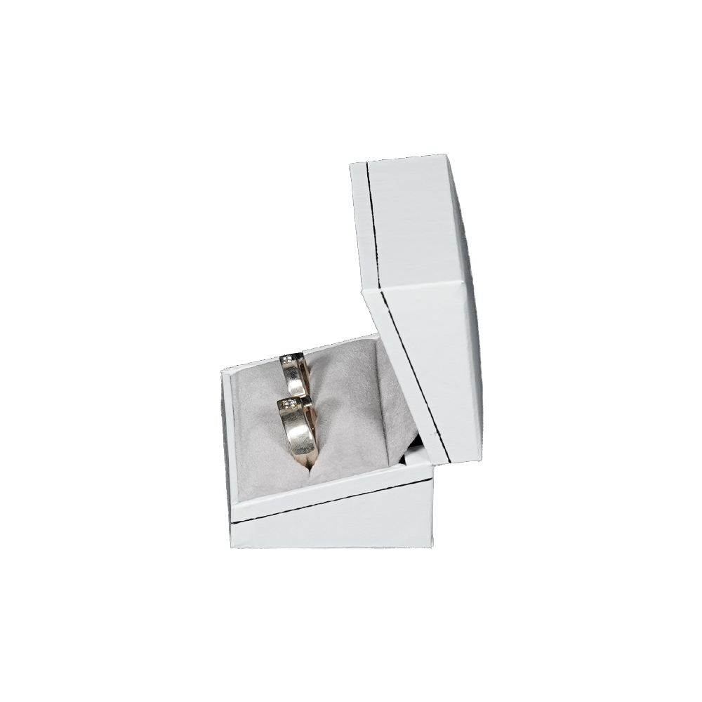 couple ring box white couple ring box white