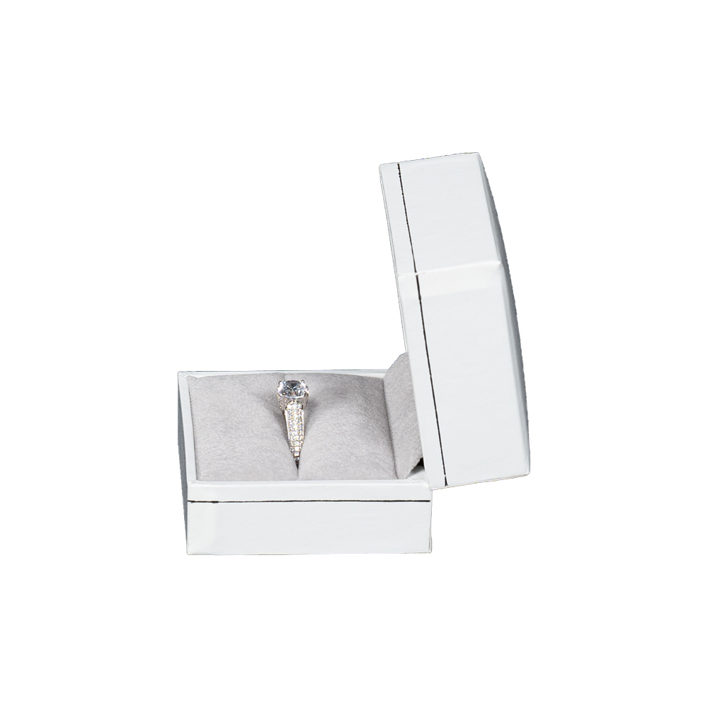 white big size ring box
