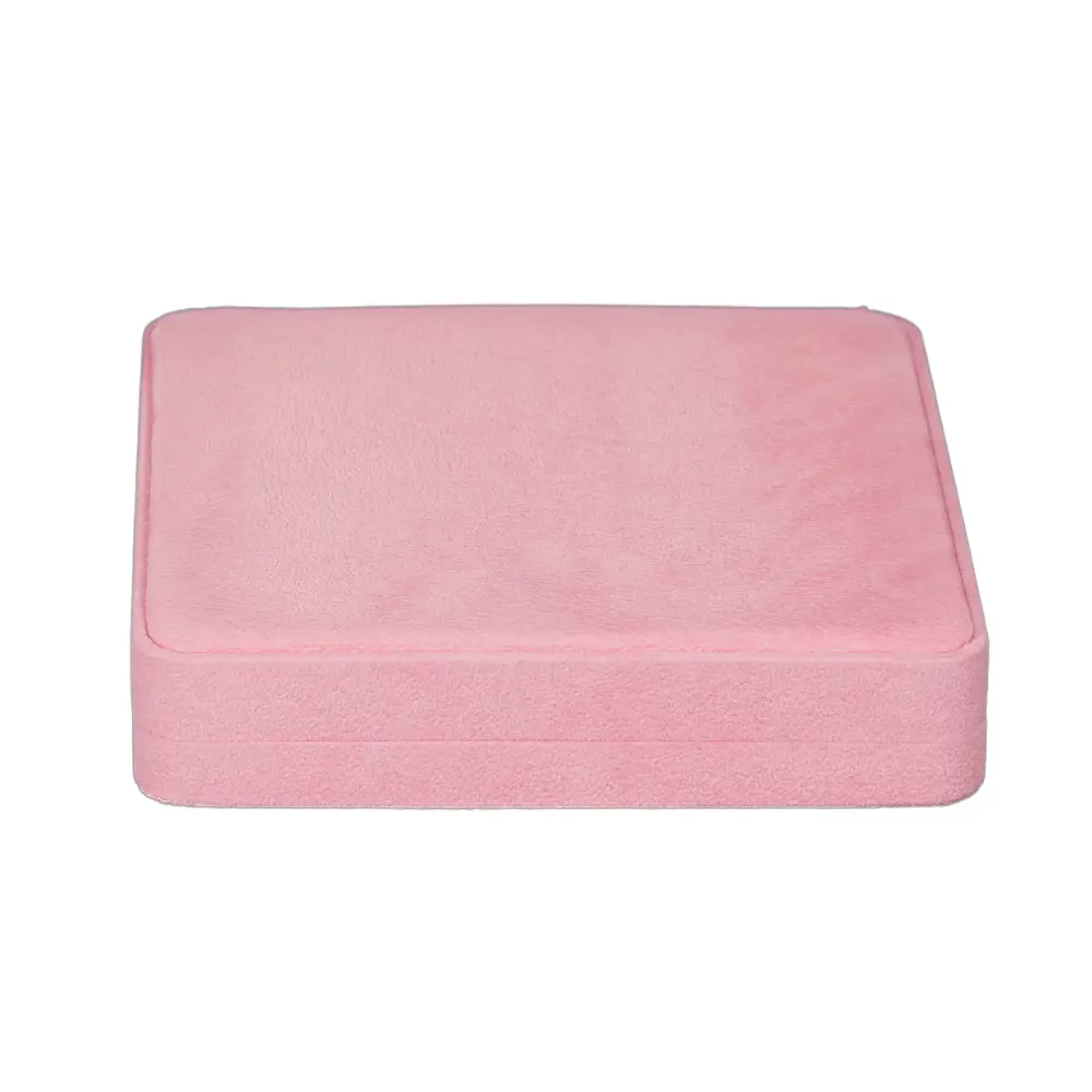 BXN80PI Premium Velvet Necklace Box - Pink