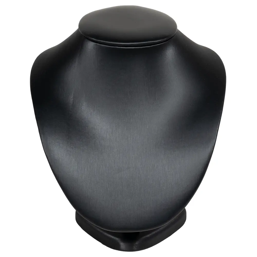 NS87L Necklace Display Bust Black L front