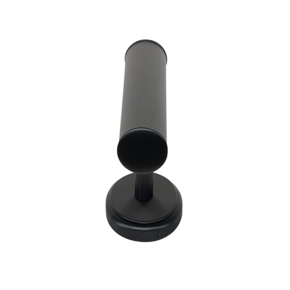 Leatherette black Bangle Holders for Jewellery Display and Organization