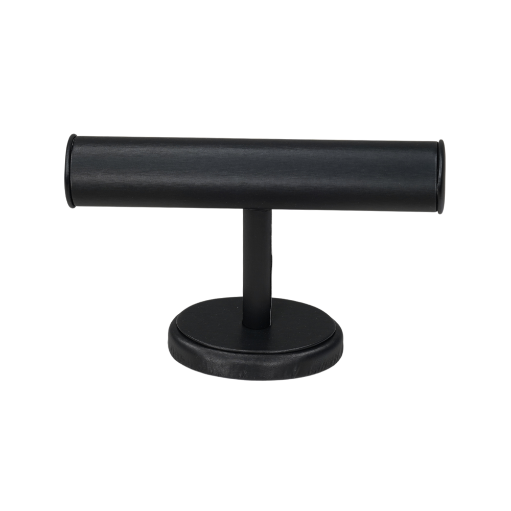 Leatherette black Bangle Holders for Jewellery Display and Organization