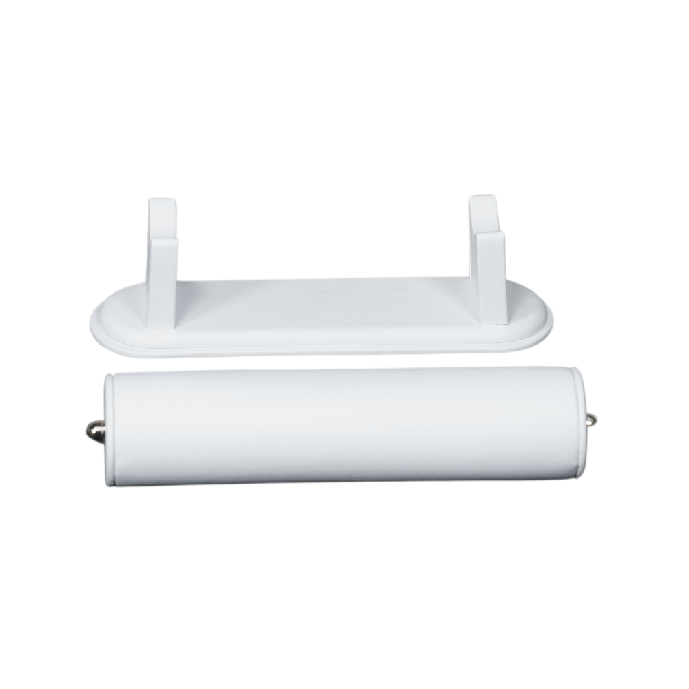 Modern white Leatherette Bracelet Display Stand