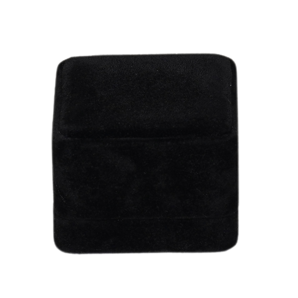 Premium Black velvet earring box