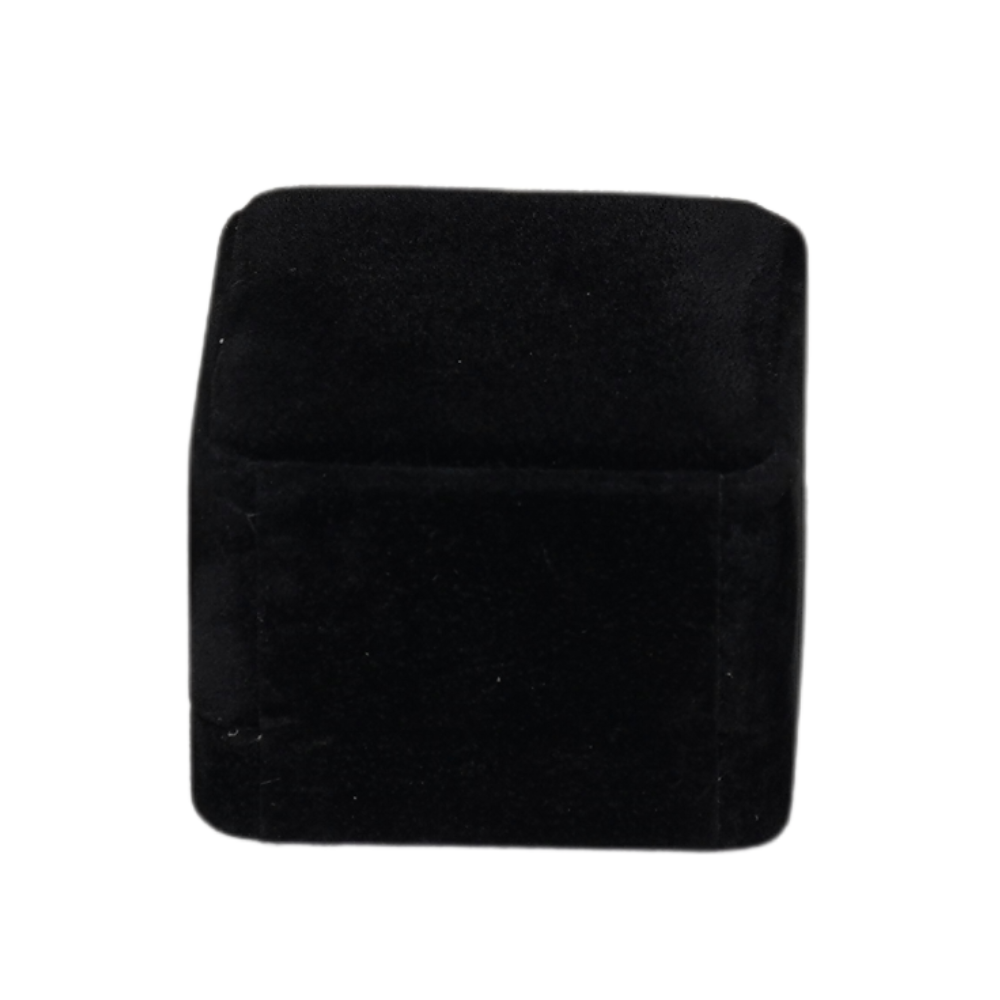Premium Black velvet earring box