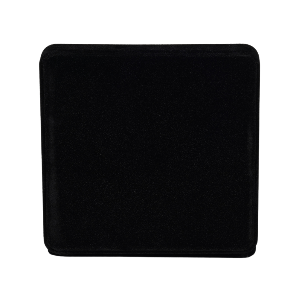 necklace box 745A-N-7 black velvet necklace box