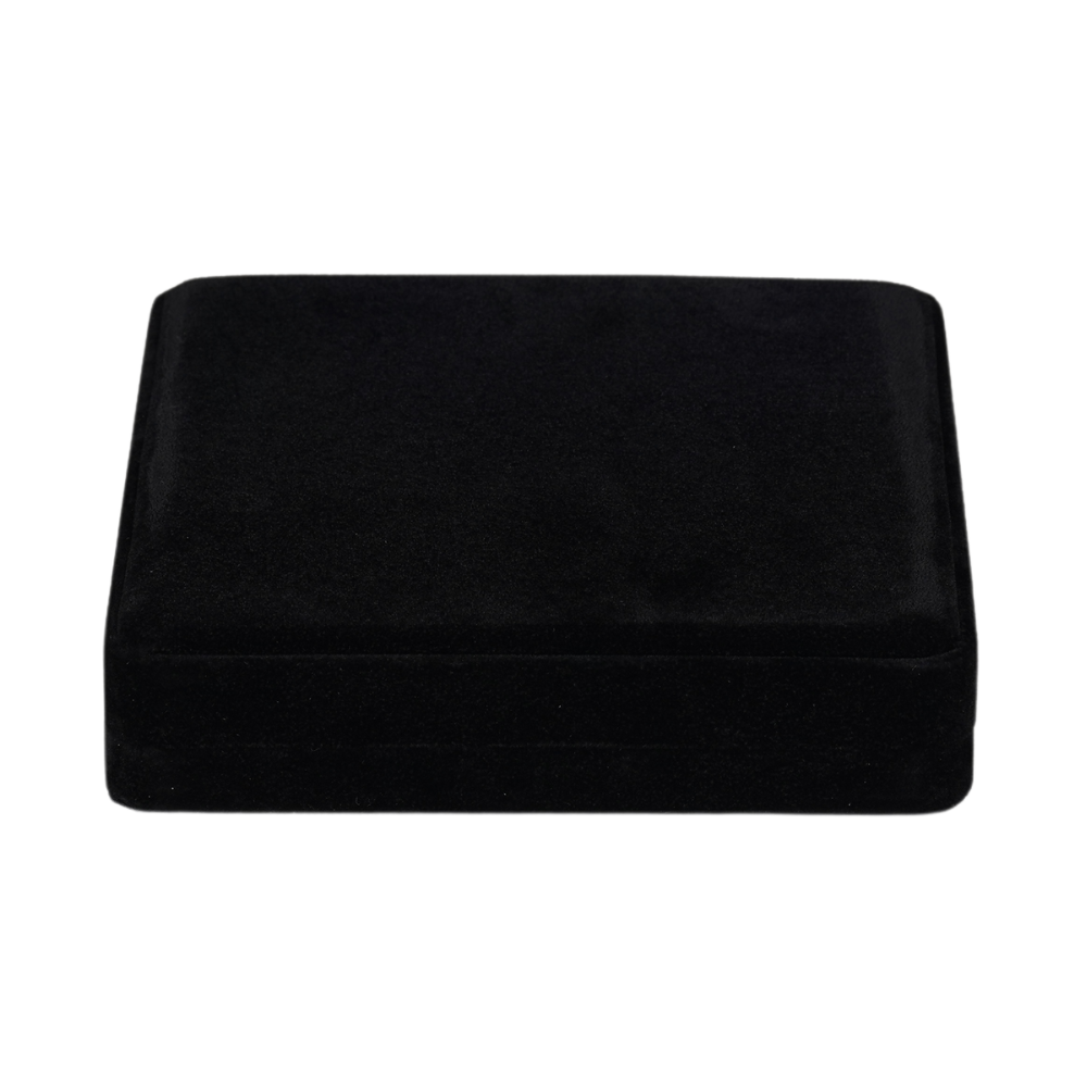 necklace box 745A-N black velvet necklace box
