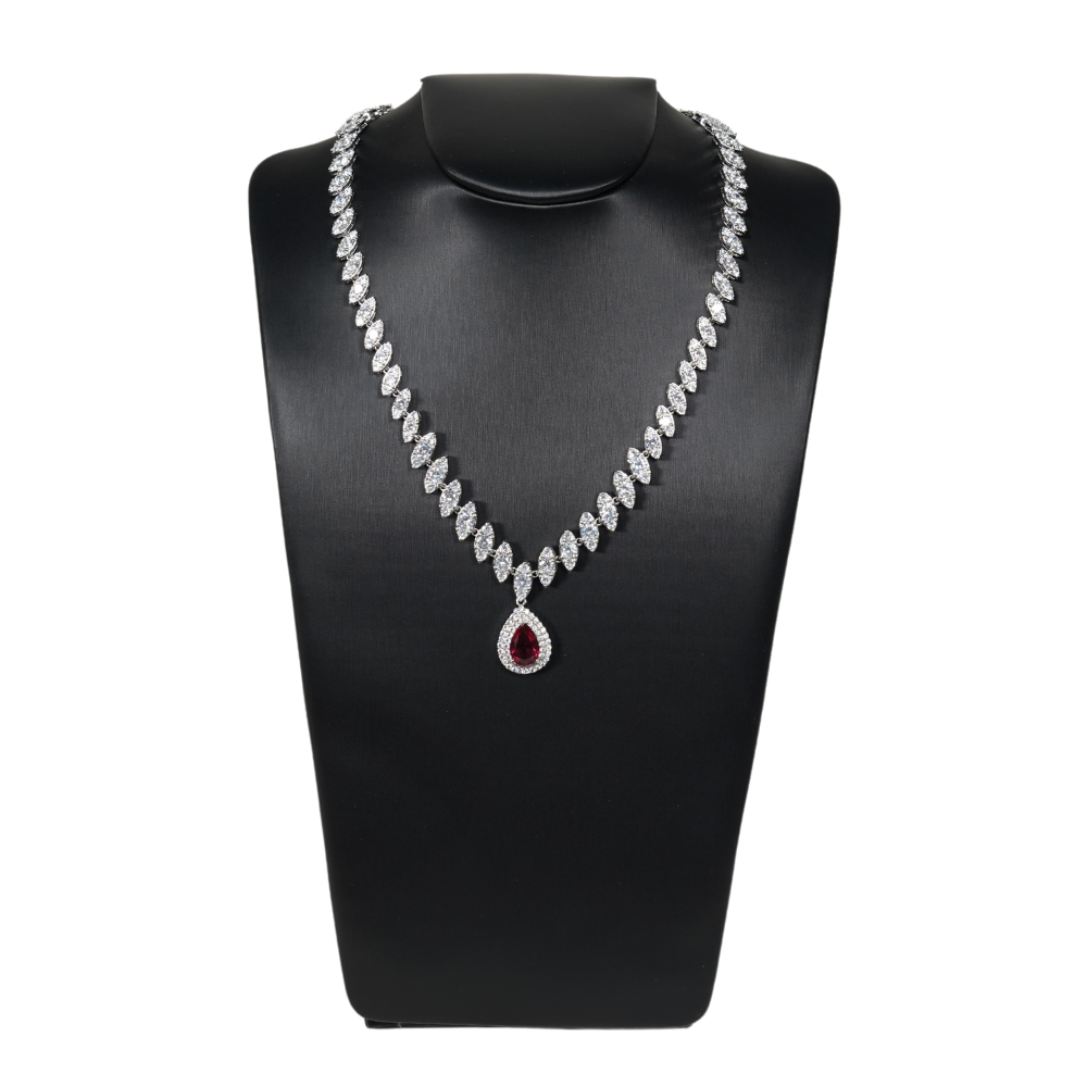 necklace stand black large NS82L