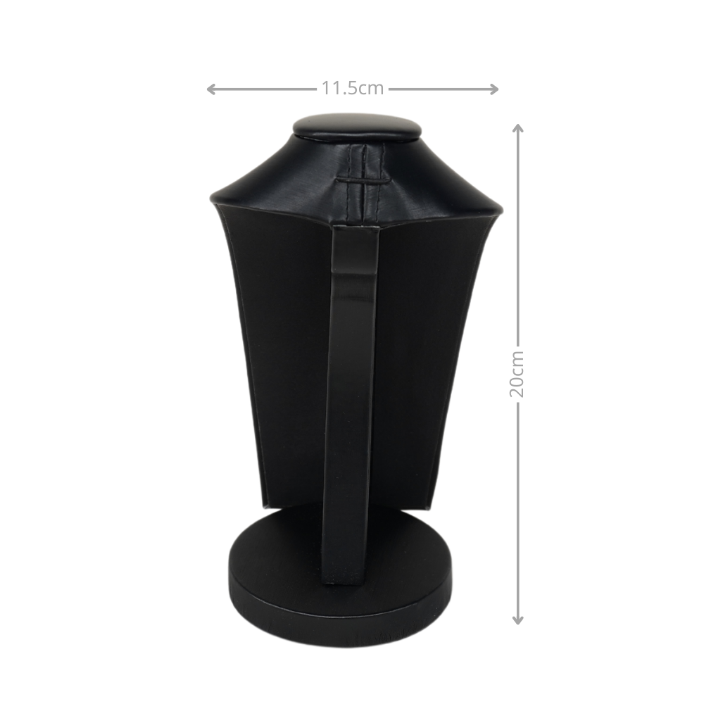 necklace stand black small