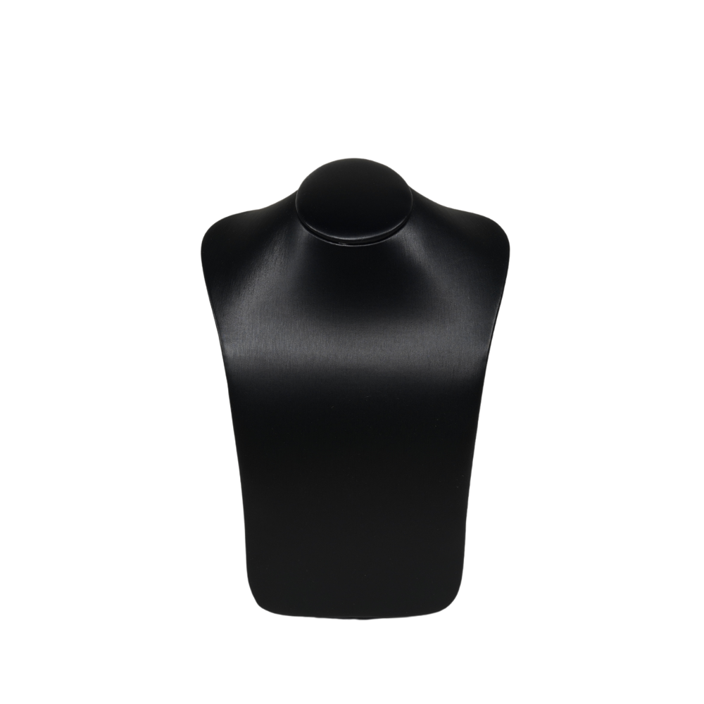 necklace bust small black