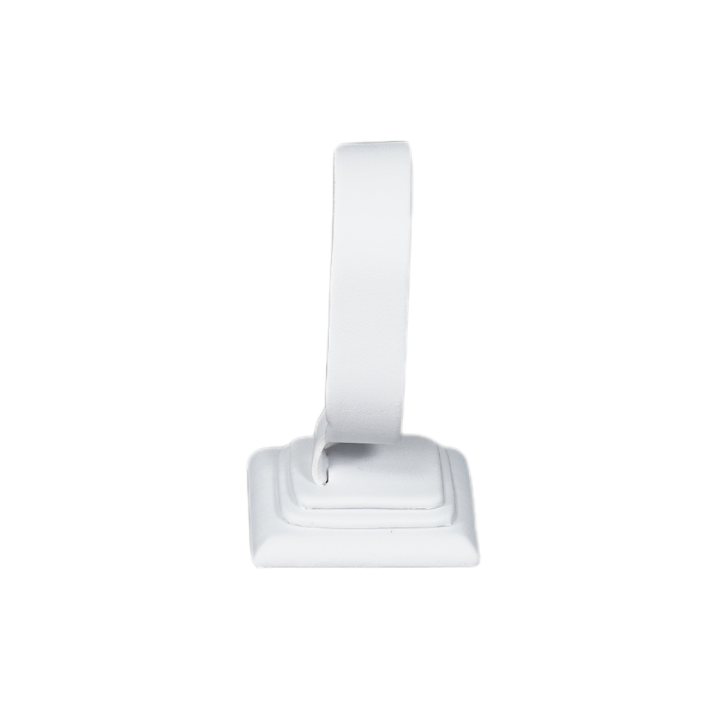 Bangle stand 729I-1 Stylish Faux Leather Bangle and Bracelet Display Stand white