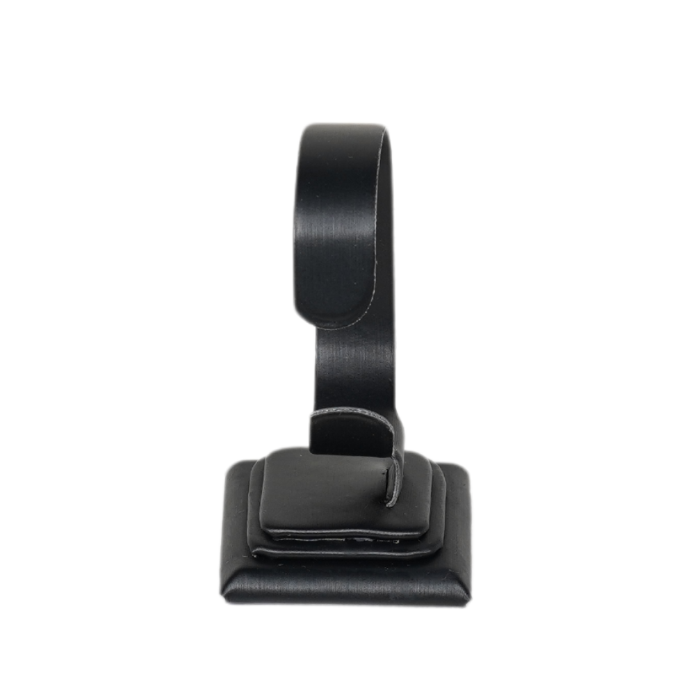 Bangle stand black 729I-3 Stylish Faux Leather Bangle and Bracelet Display Stand black