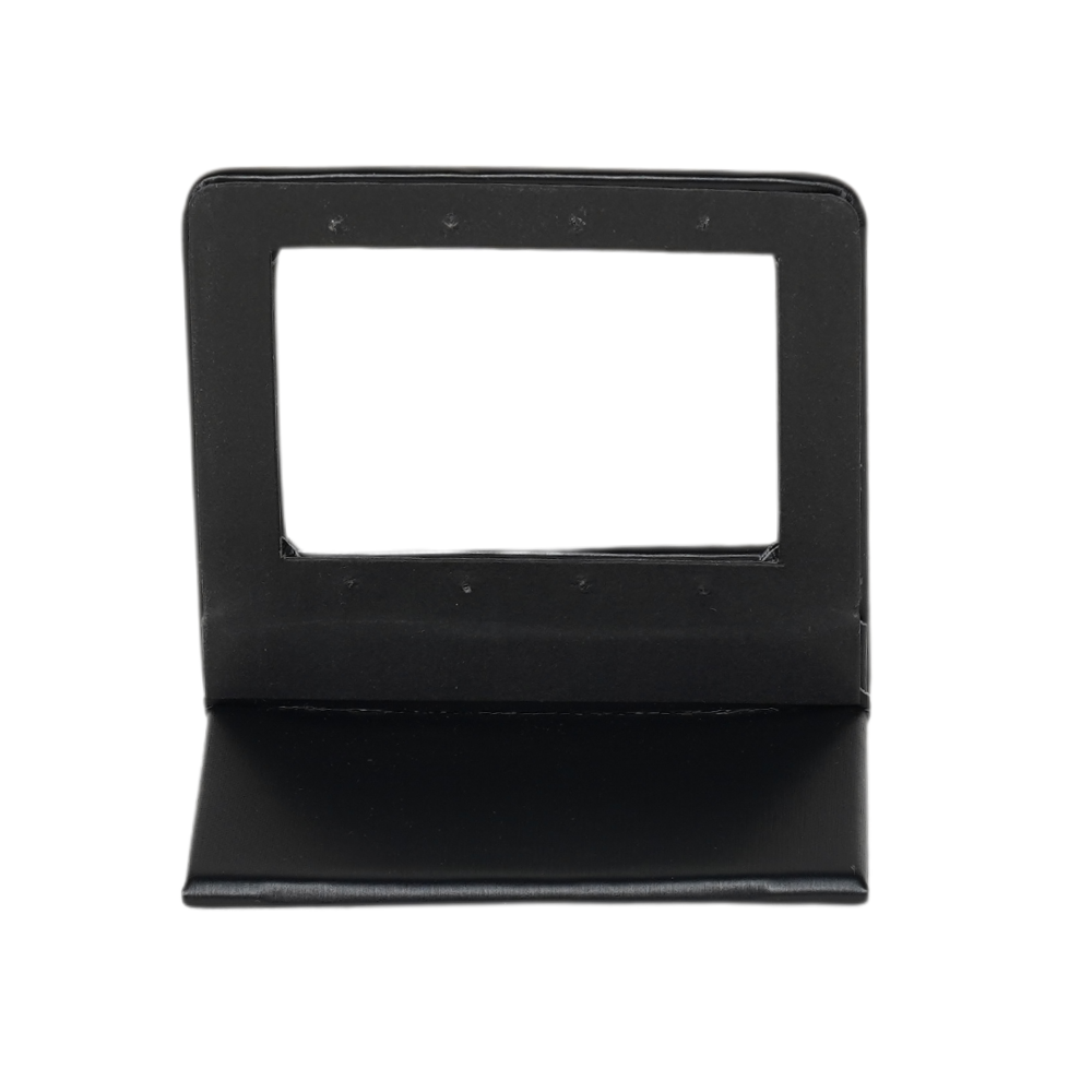 Earring Stand black 718CS-4 white Sleek Rectangular Earring Display Stand(small)