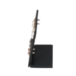 Earring Stand black 718CS-7 black Sleek Rectangular Earring Display Stand(small)