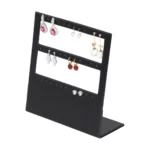 Jewellery-Stand-black-Large-angle-view-with-earring-ES83LBL Jewellery Stand black Large angle view with earring