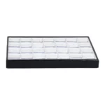 Stackable jewellery tray Earring Organiser front view TE81