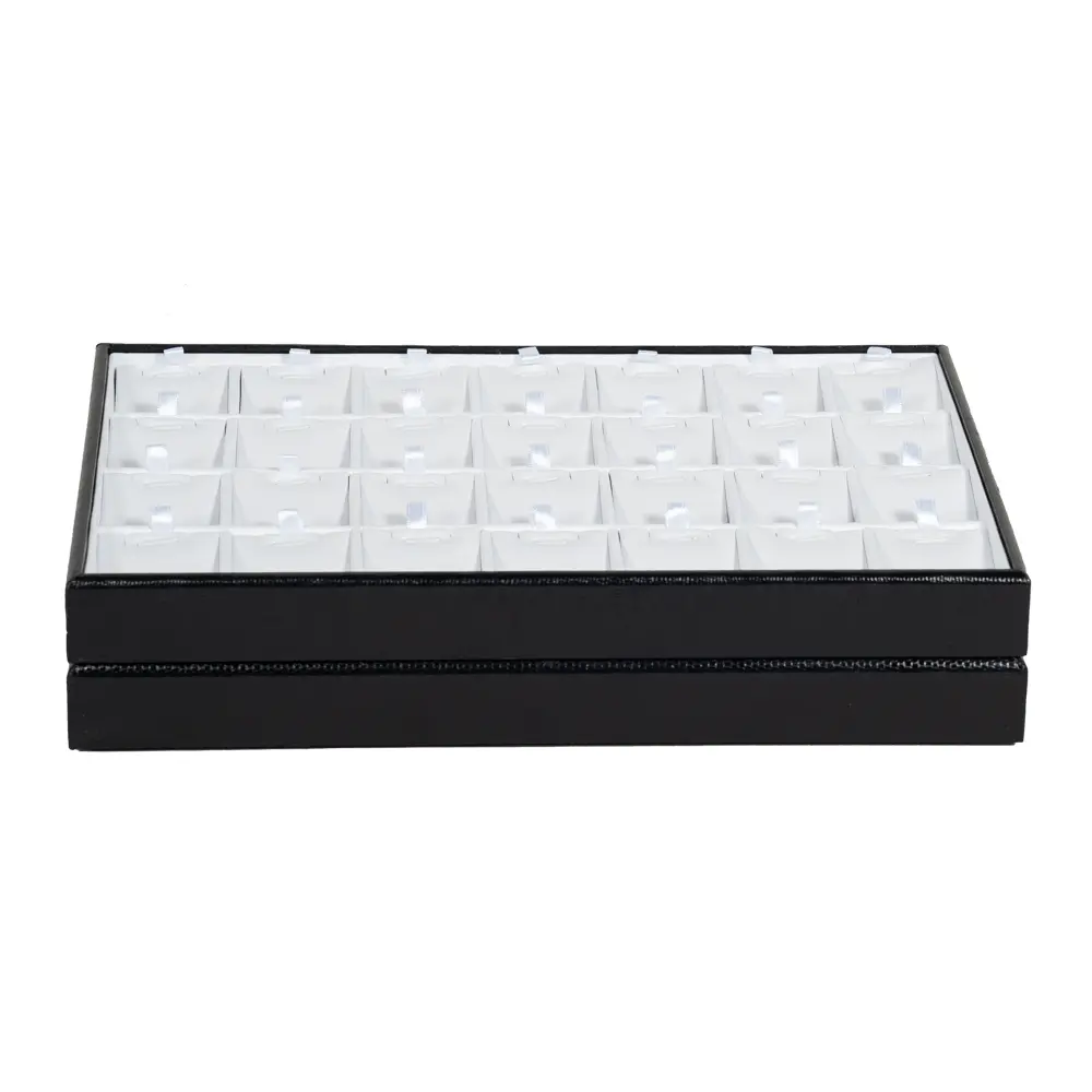 Stacking Jewellery Tray Necklace Organiser Tray front view 2 TRP82