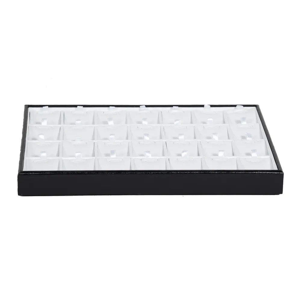 Stacking Jewellery Tray Necklace Organiser Tray front view TRP82