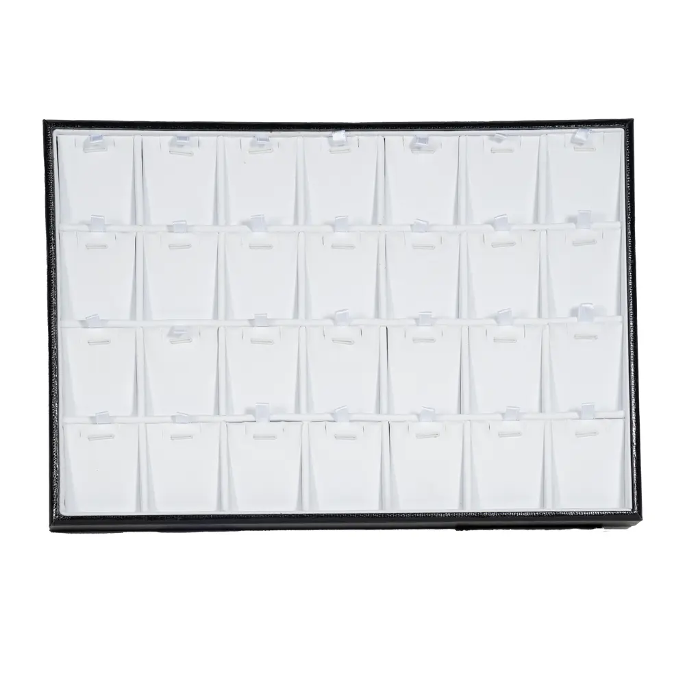 Stacking Jewellery Tray Necklace Organiser Tray top view TRP82