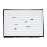 Stacking Jewelry Trays Ring tray top view with ring TRR87