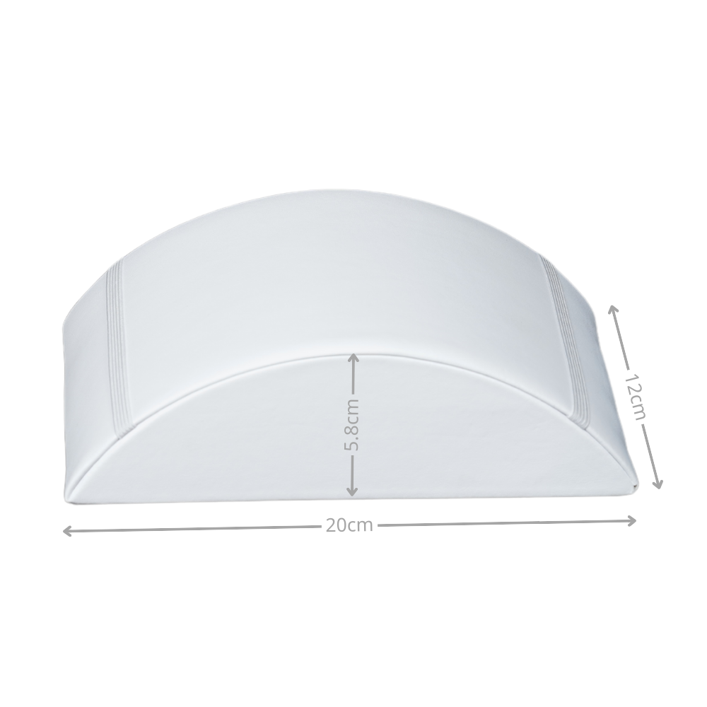 white Premium Faux Leather Bracelets Display Stand