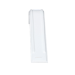 white Sleek Arch Design Bracelet Display Stand with Secure Hook and Elastic Band
