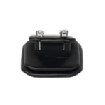 Elegant Faux Leather Jewelry Display Set - earring holders black