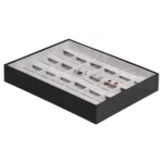 jewellery-storage-box-for-earring-grey-6x4-open-side-view-with-earring-BXES81GR jewellery storage box for earring grey 6x4 open side view with earring