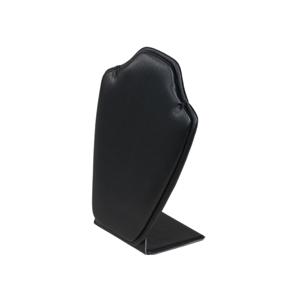 Premium Faux Leather Necklace Display stand - black