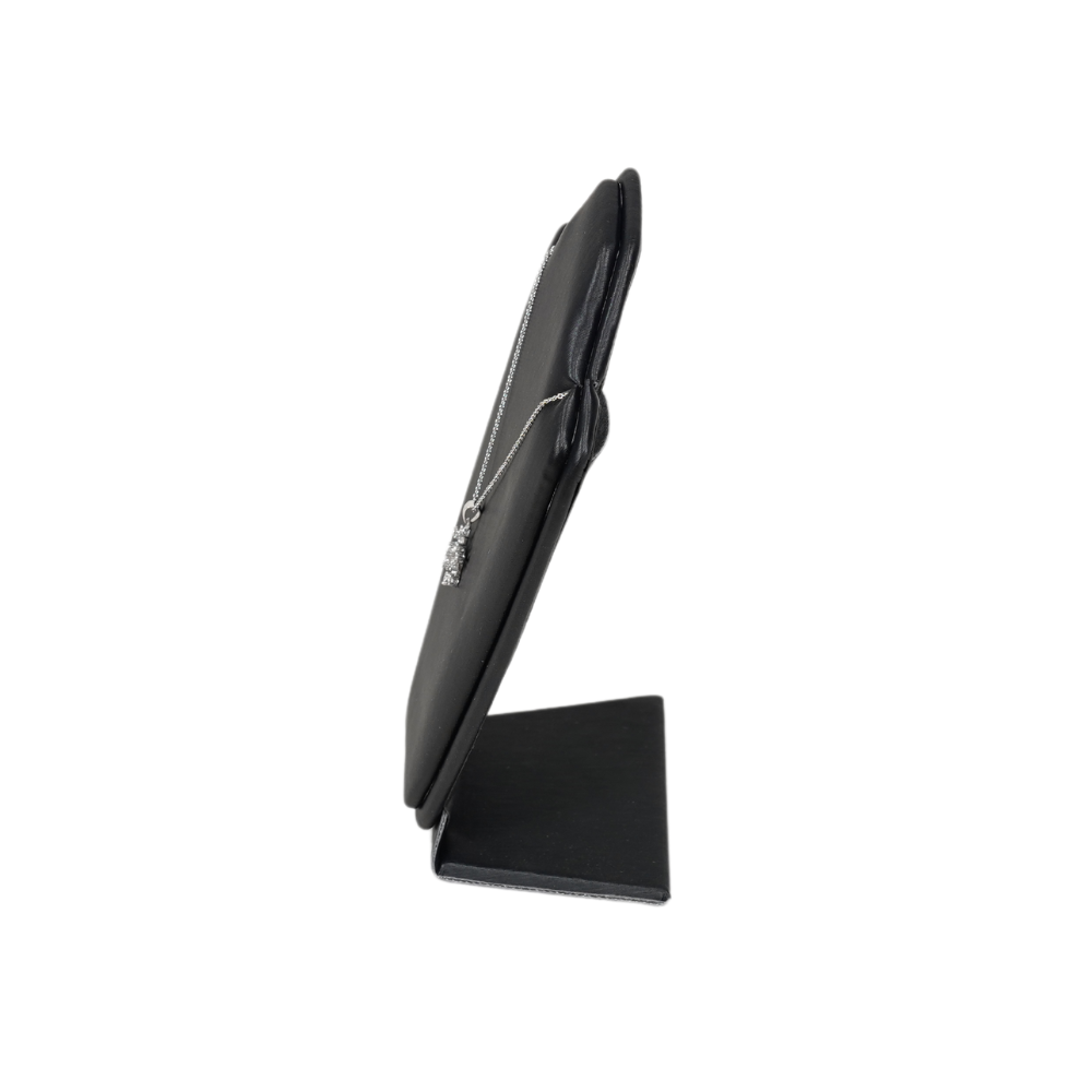 Premium Faux Leather Necklace Display stand - black
