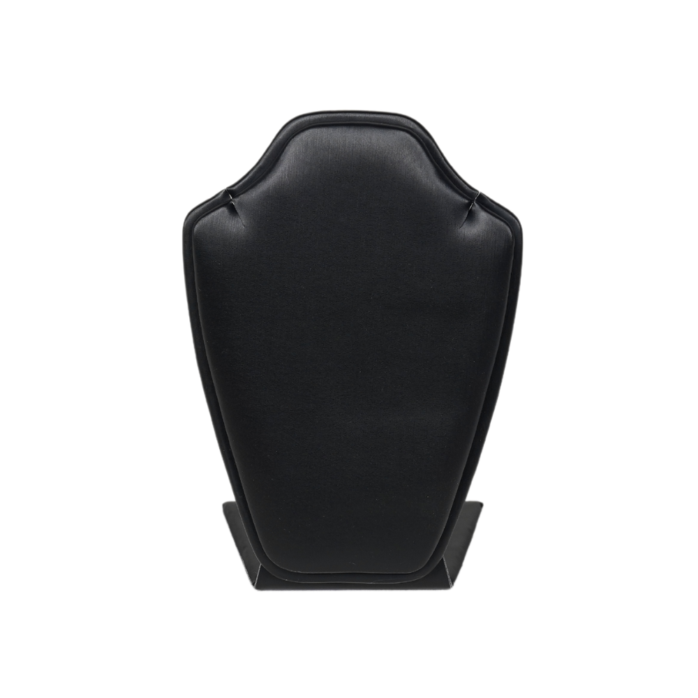 Premium Faux Leather Necklace Display stand - black