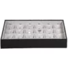 BXPS80-necklace-storage-box-24-compartments-grey-front-view-with-pendant BXPS80 necklace storage box 24 compartments grey front view with pendant