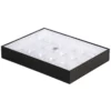BXPS80-necklace-storage-box-24-compartments-white-top-sideview-with-pendant BXPS80 necklace storage box 24 compartments white top sideview with pendant