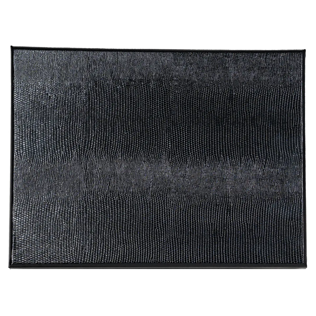 Jewellery storage box for ring grey 7x5 top view