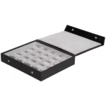Ring-Storage-box-clip-5x5-Grey-open-side-view-BXRS82 Ring Storage box clip 5x5 Grey open side view