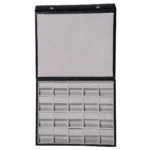 earring-storage-5x4-grey-open-top-view-BXES82GR earring storage 5x4 grey open top view