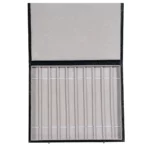 jewellery-storage-box-bracelet-Grey-open-top-view-BXBS80GR jewellery storage box bracelet Grey open top view