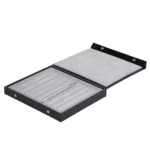 jewellery-storage-box-bracelet-grey-open-side-view-with-bracelet-BXBS80GR jewellery storage box bracelet grey open side view with bracelet