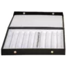 jewellery-storage-box-bracelet-white-open-side-view-with-bracelet-BXBS80WH jewellery storage box bracelet white open side view with bracelet