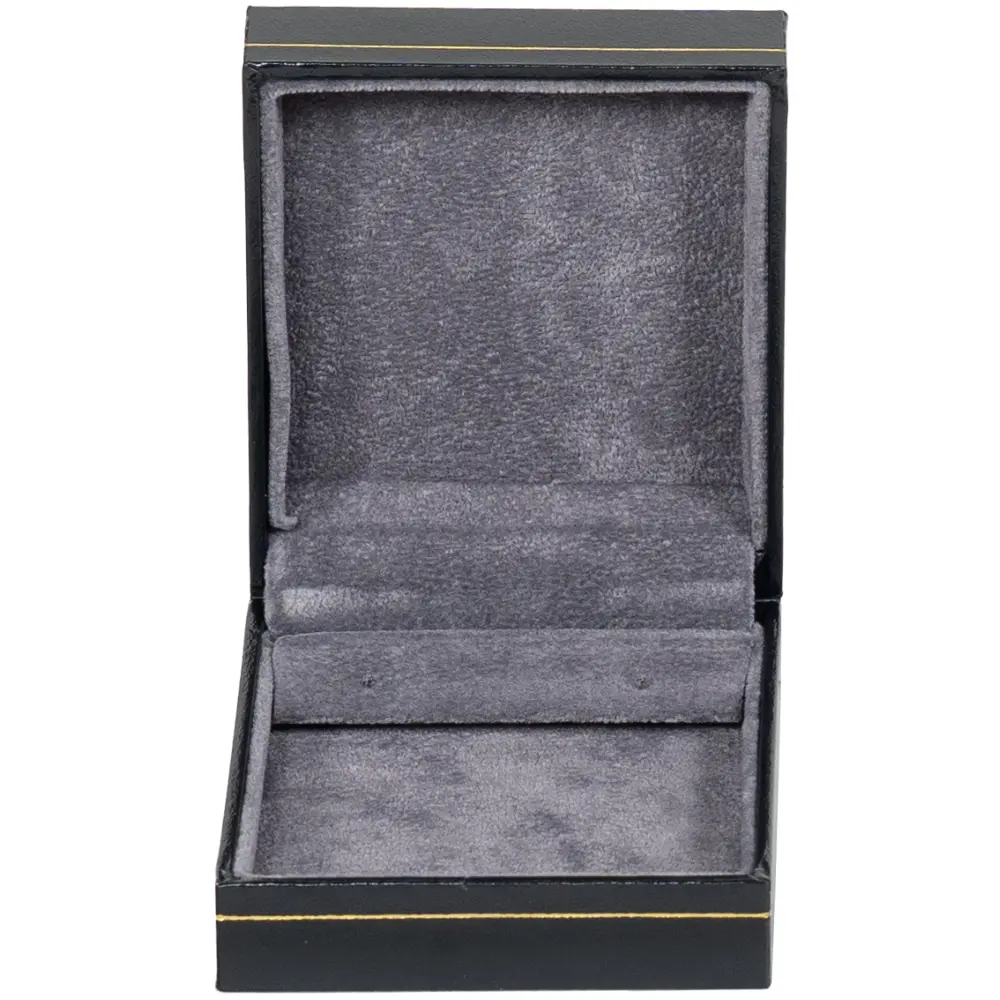 BXE85BL-jewellery-gift-box-for-earring-black-open-front jewellery-gift-box-for-earring-black-open-front