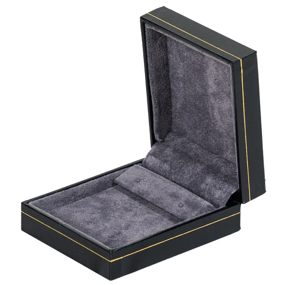 BXE85BL-jewellery-gift-box-for-earring-black-open-side -jewellery-gift-box-for-earring-black-open-side