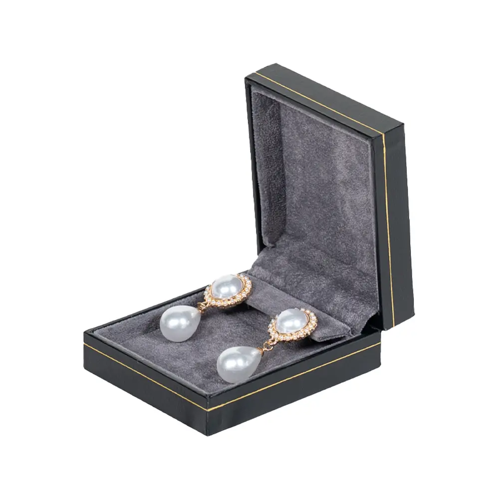 BXE85BL-jewellery-gift-box-for-earring-black-with-necklace-side BXE85BL jewellery gift box for earring black with necklace side